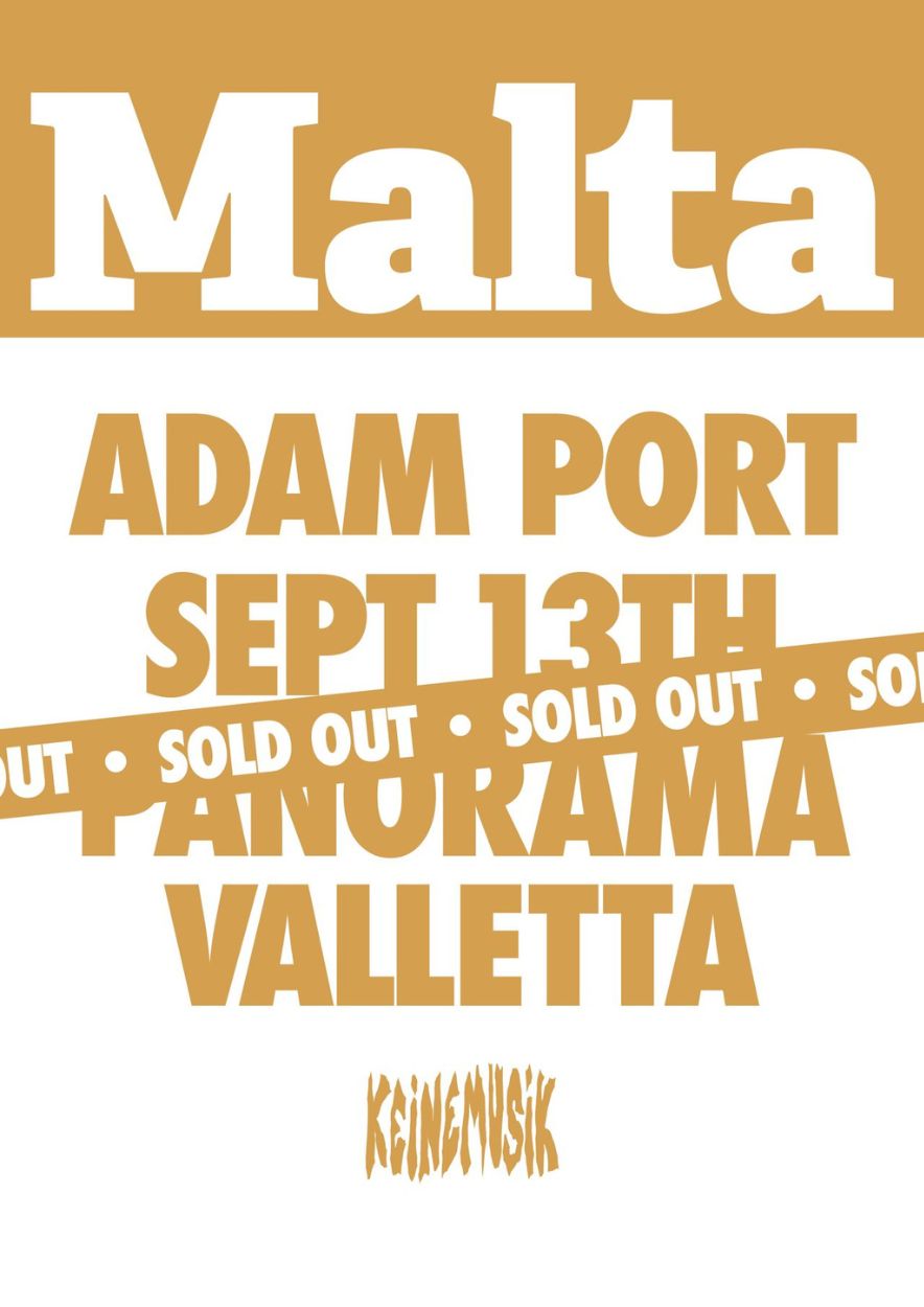 Keinemusik - Valletta - 13 Septembre 2025