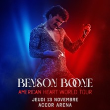 Benson Boone - Paris Accor Arena - 13 Novembre 2025