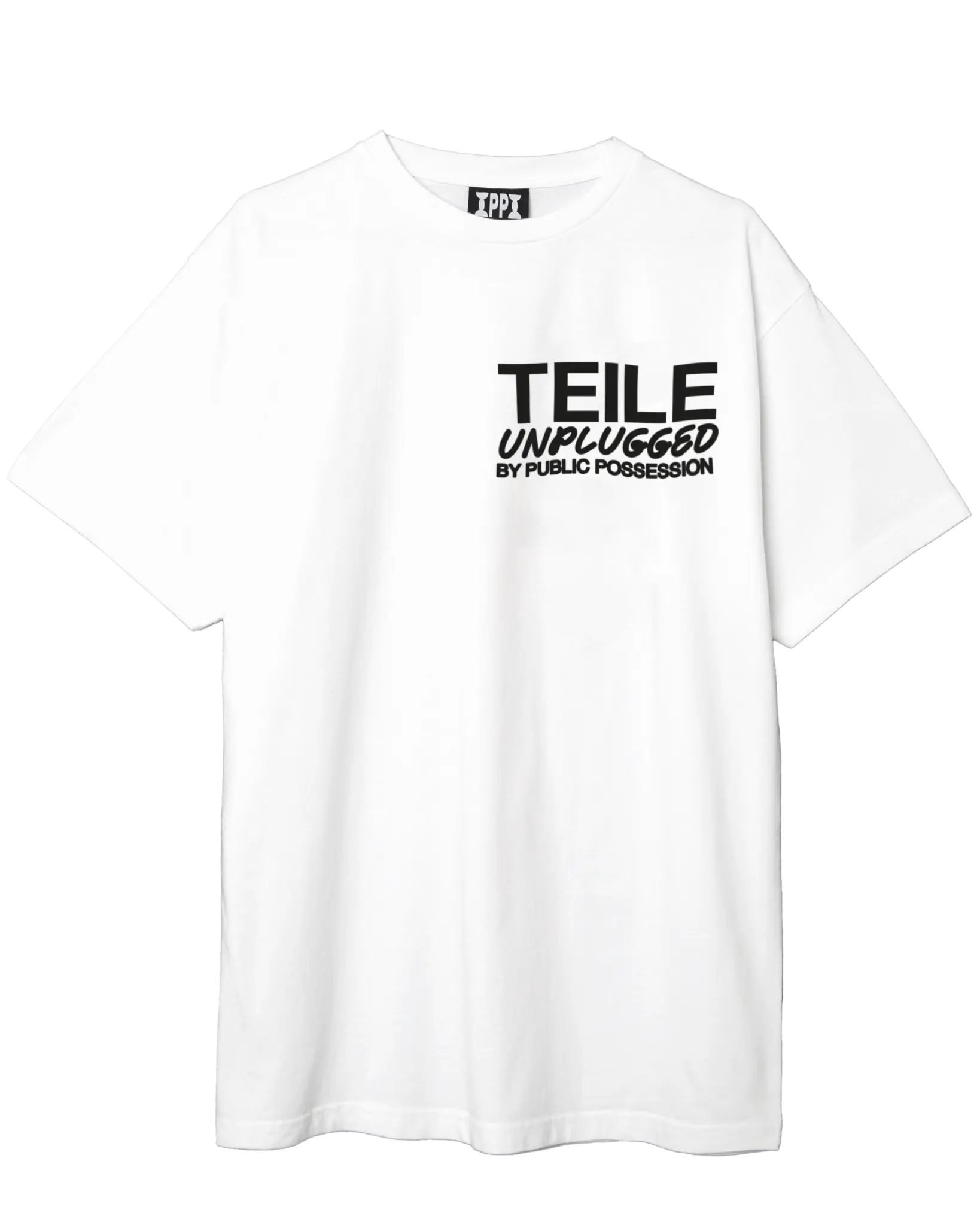 Keinemusik TEILE x Public Possession T-Shirt WHITE