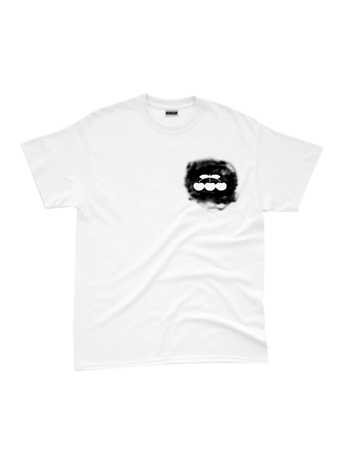Keinemusik x Pacha Blurry Cloud Cherry Tee 2025 (white)