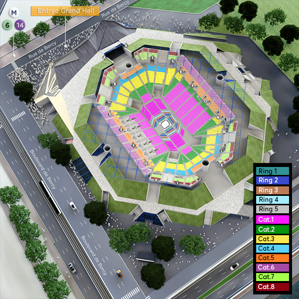 UFC Fight Night Paris - Accor Arena - 6 Septembre 2025