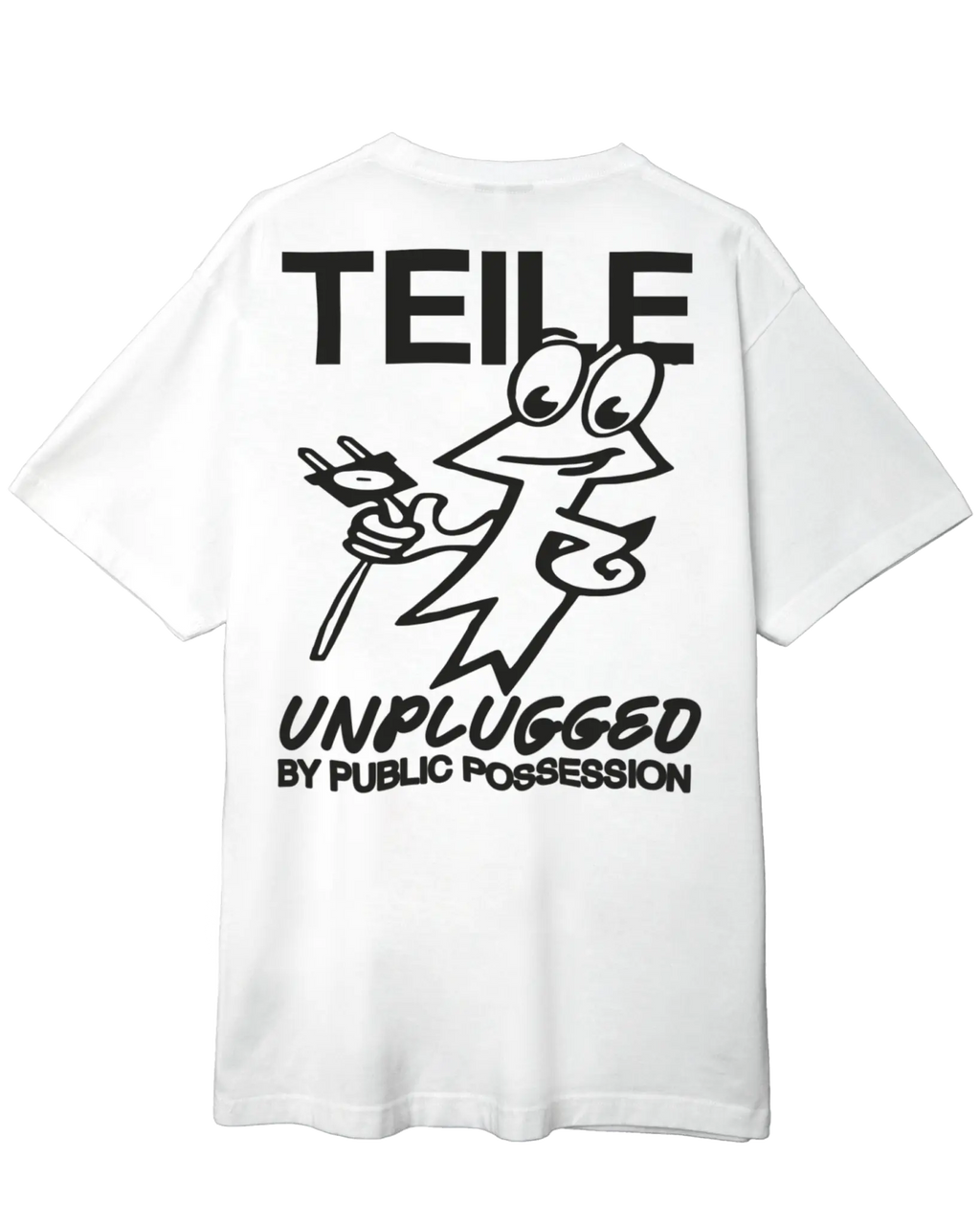 Keinemusik TEILE x Public Possession T-Shirt WHITE